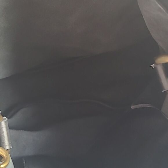 Madewell The Piazza Bucket Bag Black Leather Adustable Crossbody - Picture 13 of 15